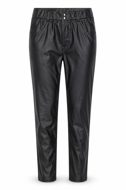 Womens UK Size S Preworn Regular Fit  Black Trousers