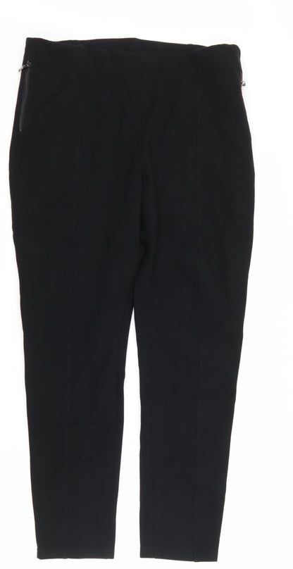 DASH Womens Black   Trousers  Size 34 L27 in