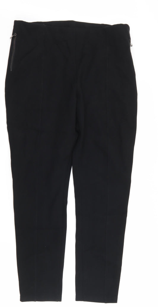 DASH Womens Black   Trousers  Size 34 L27 in