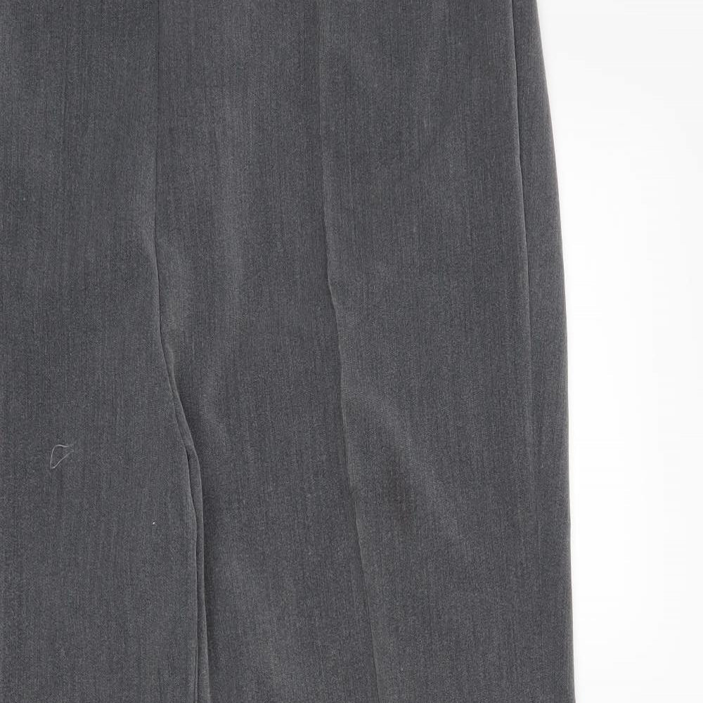 Womens UK Size 18 Sarah Hamilton Regular Fit  Grey Trousers