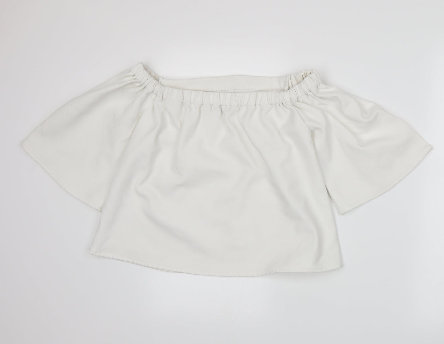 Glamorous Womens White   Basic T-Shirt Size S