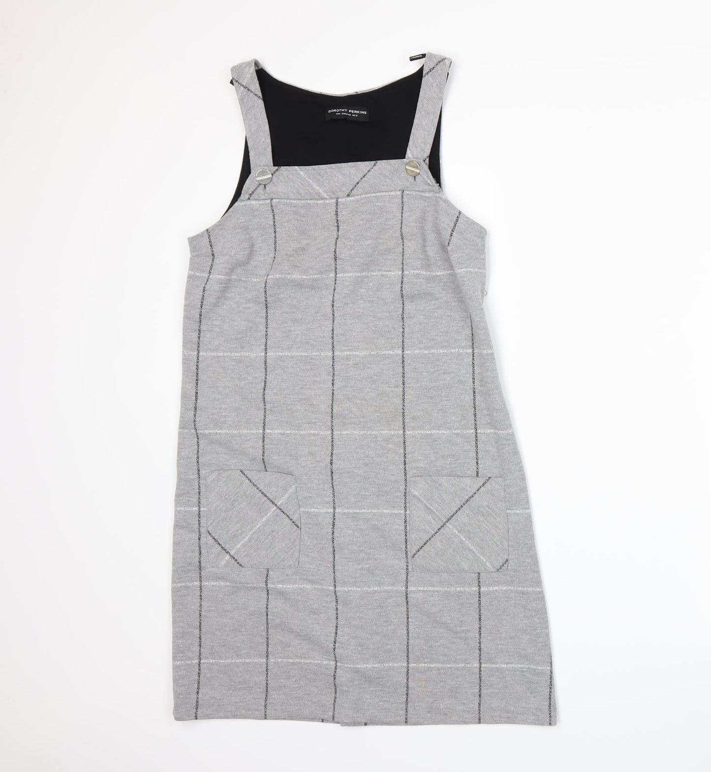 Dorothy Perkins Womens Green Striped  A-Line  Size 12