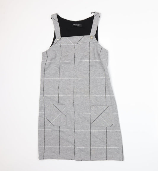 Dorothy Perkins Womens Green Striped  A-Line  Size 12