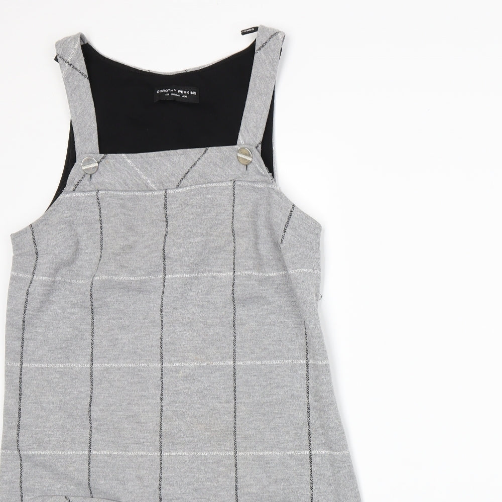 Dorothy Perkins Womens Green Striped  A-Line  Size 12