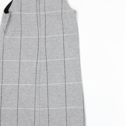 Dorothy Perkins Womens Green Striped  A-Line  Size 12