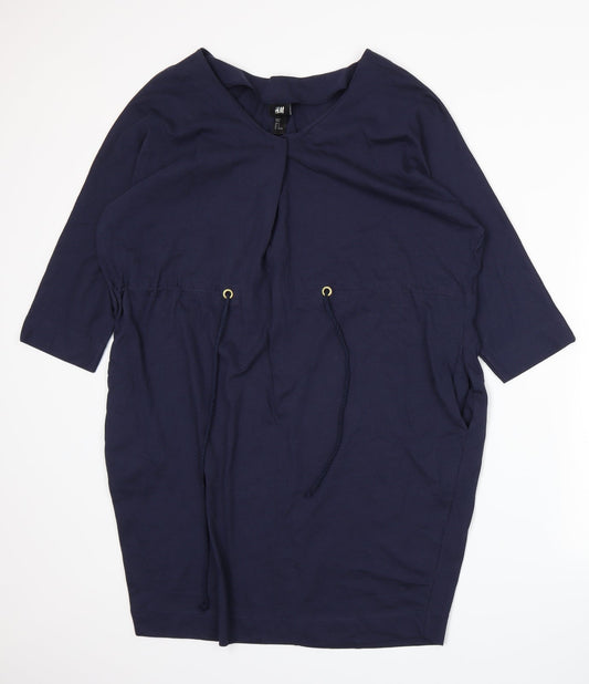 H&M Womens Blue   A-Line  Size M