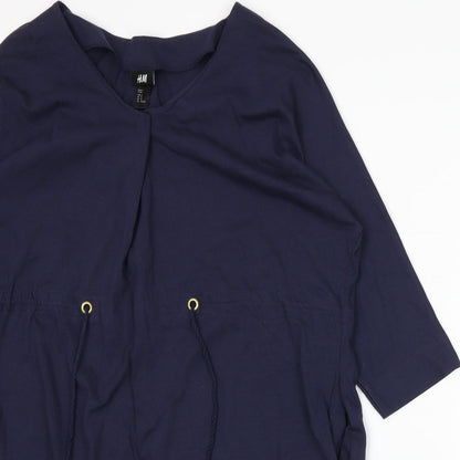 H&M Womens Blue   A-Line  Size M