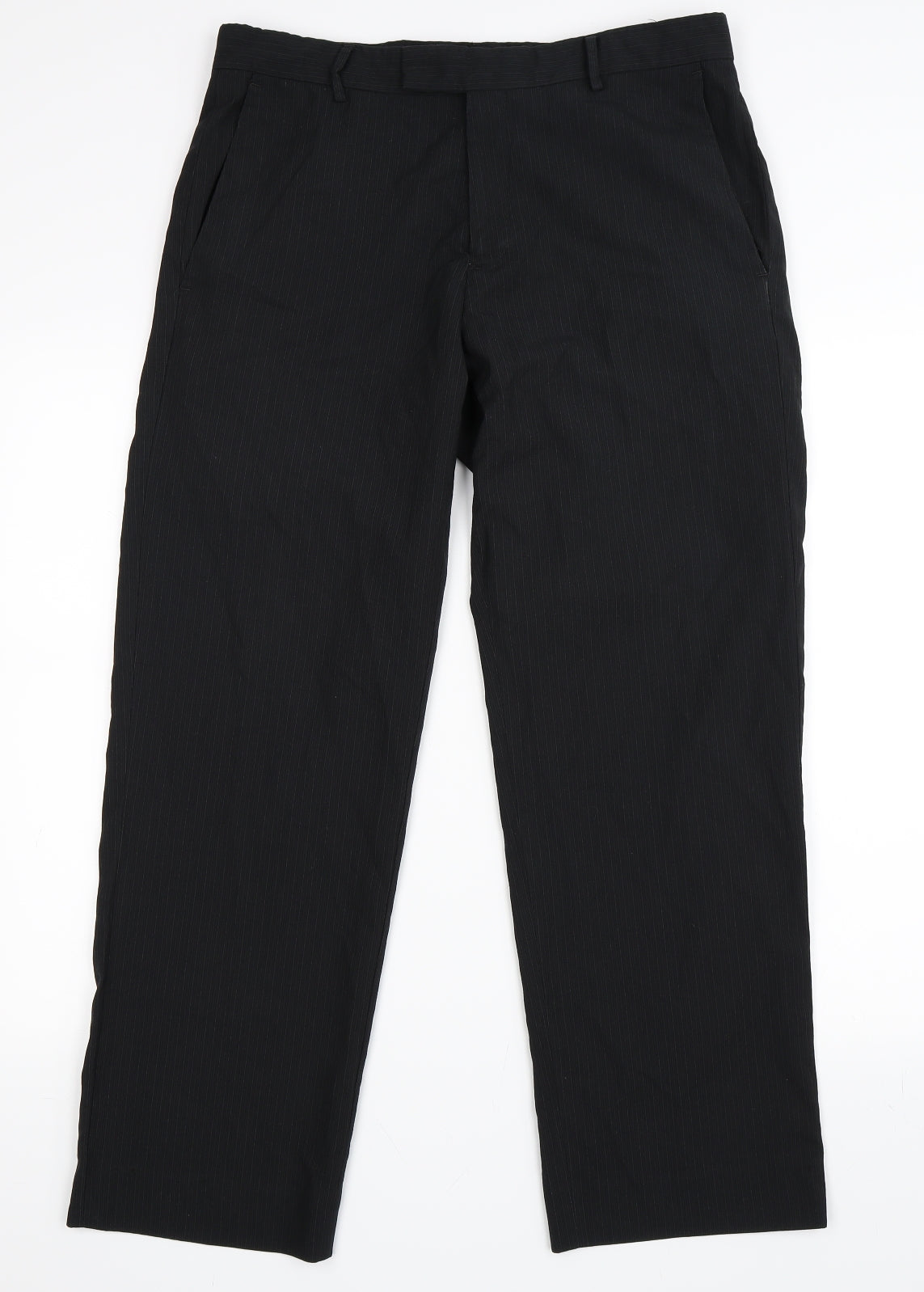 Kenneth Cole Mens Black   Trousers  Size 33 in L30 in