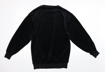 H&M Womens Black   Pullover Sweatshirt Size S