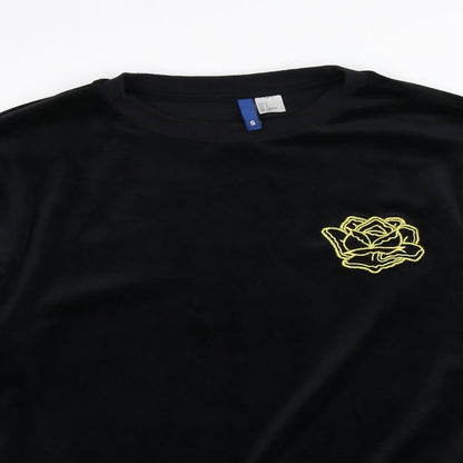 H&M Womens Black   Pullover Sweatshirt Size S