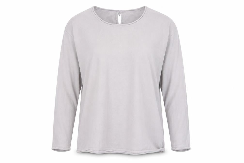 Front view of Missun women’s grey jumper, size S