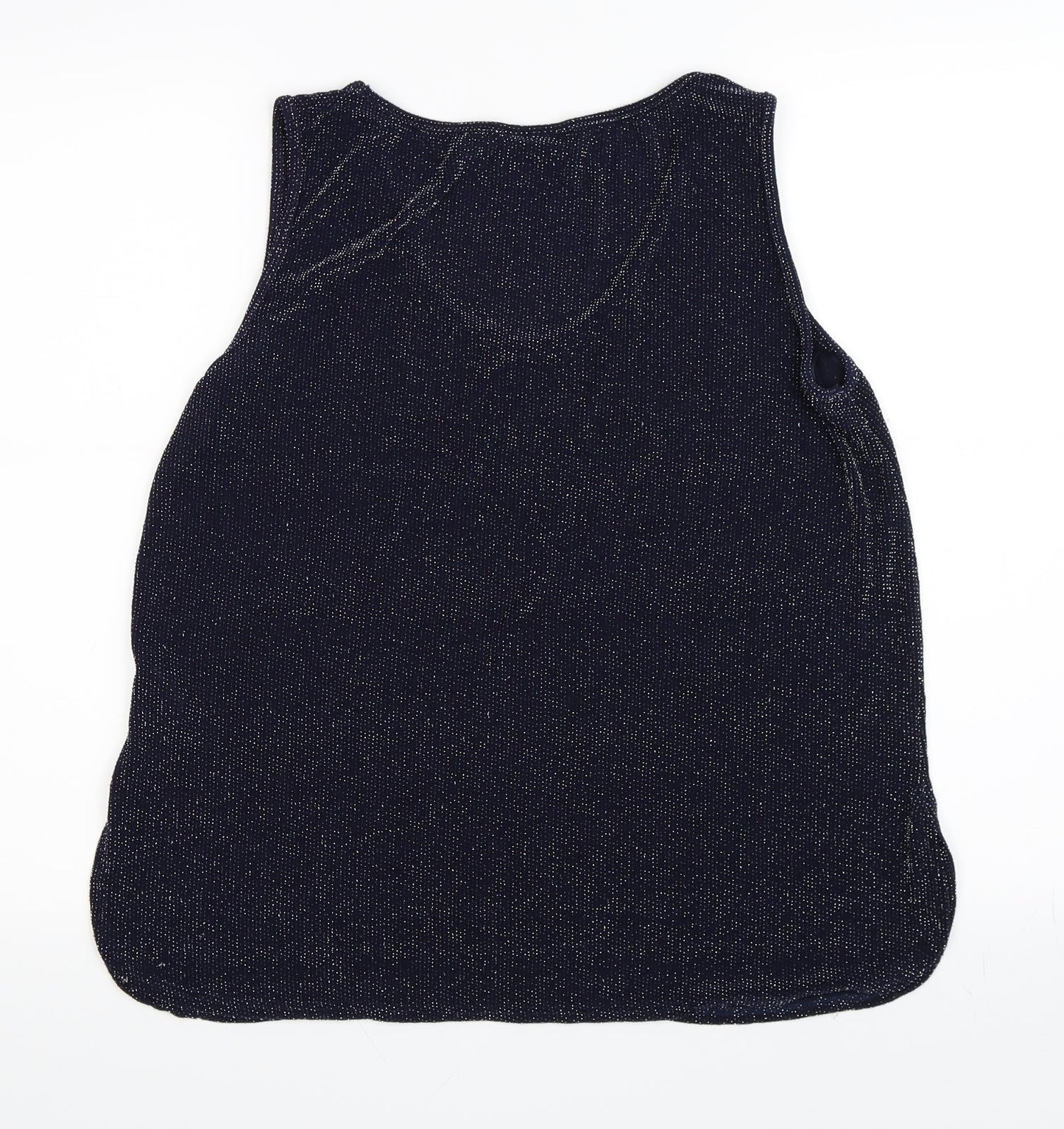 Womens UK Size 14 Wallis Blue Basic T-Shirt