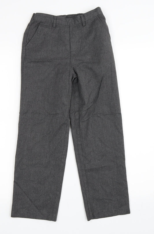 Top Class Boys Grey    Trousers Size 9 Years