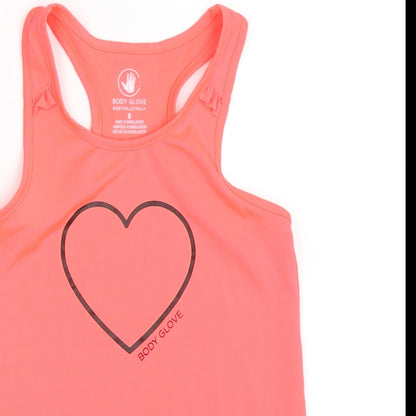 Body Glove Womens Pink   Basic Tank Size 8