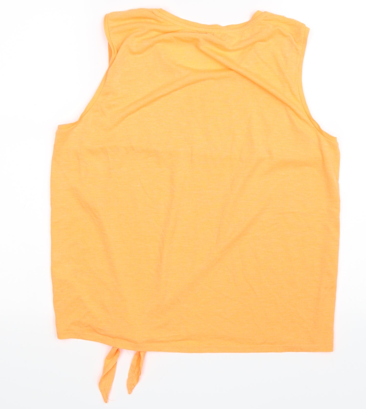 Papaya Womens Orange   Basic Tank Size 14