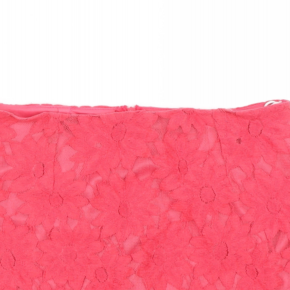 New Look  Womens Pink   Mini Skirt Size 10