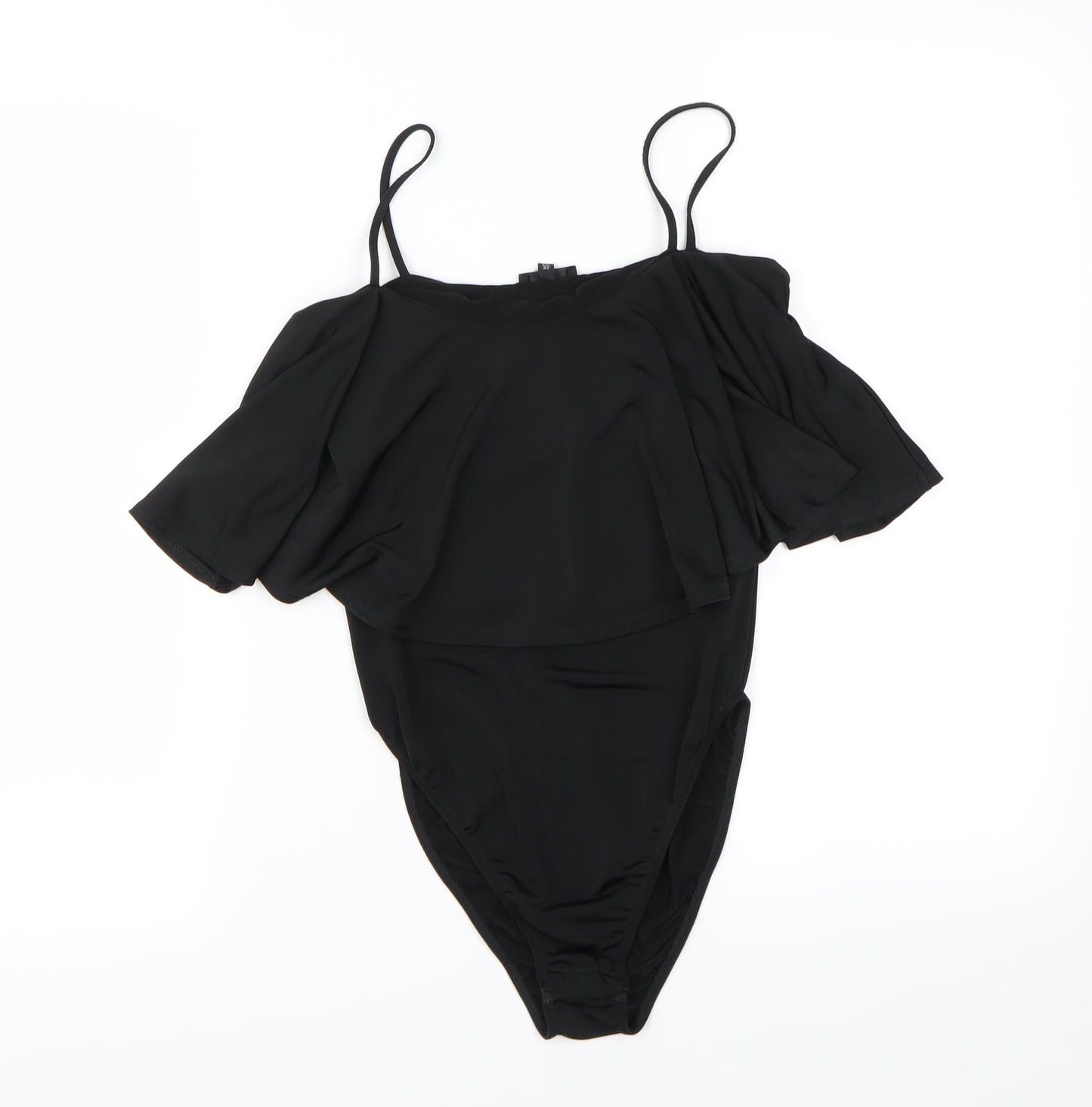 River Island Womens Black   Bodysuit One-Piece Size 6