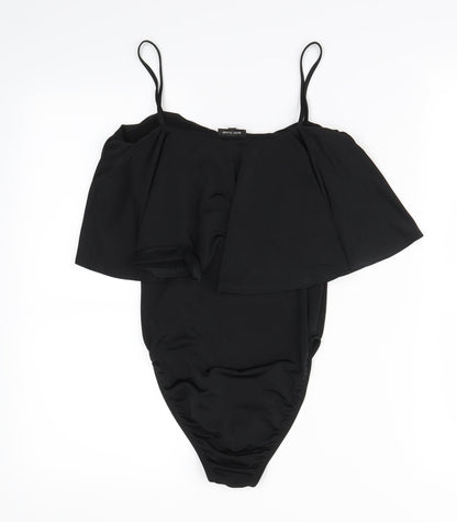 River Island Womens Black   Bodysuit One-Piece Size 6