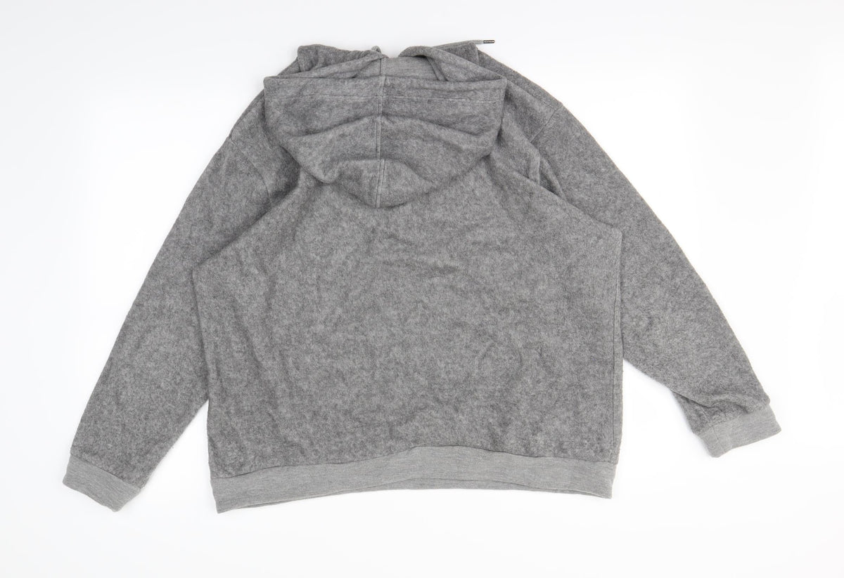 Back view of Dorothy Perkins women’s grey jumper, size UK 16