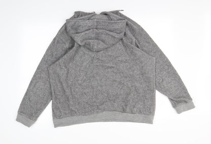 Back view of Dorothy Perkins women’s grey jumper, size UK 16