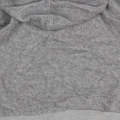 Brand and care label for Dorothy Perkins women’s grey jumper, size UK 16