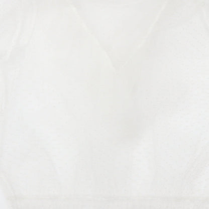 Primark Womens White Polka Dot  Basic Blouse Size 12