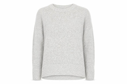 Front view of New Look women’s ivory knit jumper, size L