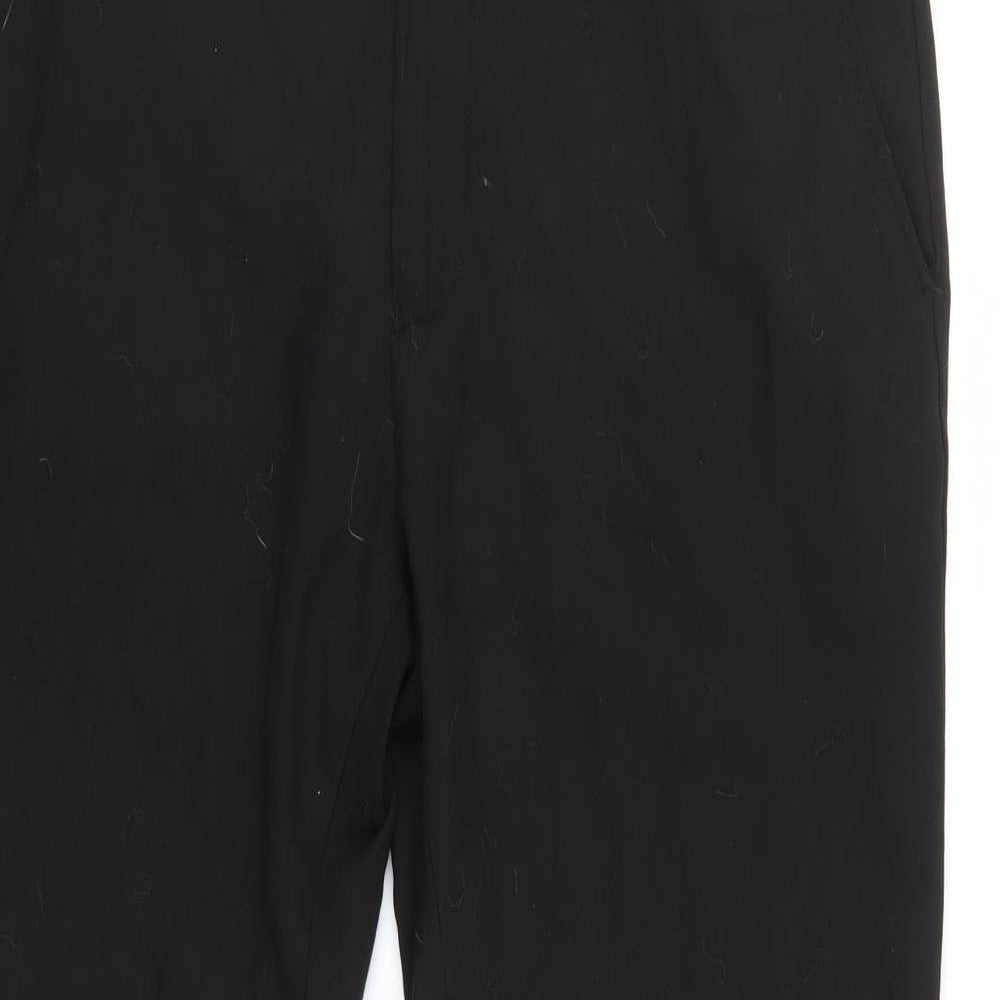 Womens UK Size 34 in NEXT Regular Fit  Black Trousers