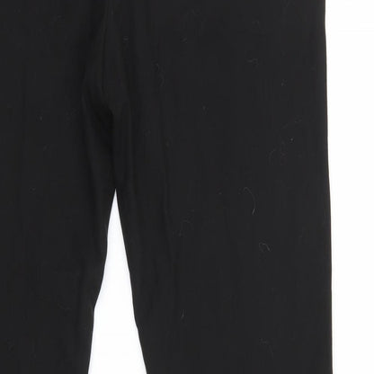 Womens UK Size 34 in NEXT Regular Fit  Black Trousers
