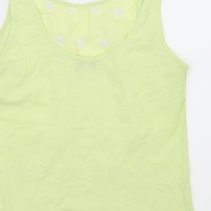 NEXT Womens White Floral  Basic Blouse Size 12