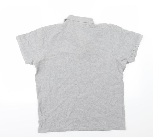 Primark Mens Grey  Jersey  Polo Size XL