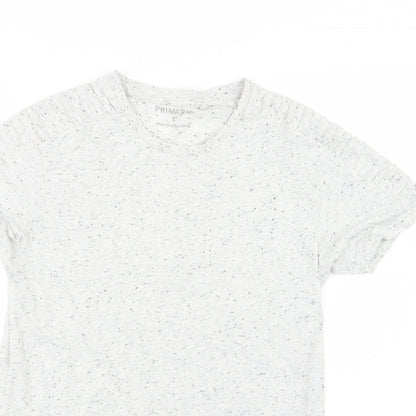 Primark Mens Grey  Jersey  T-Shirt Size S  - speckled