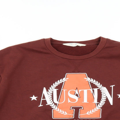 Primark Womens Brown   Pullover Sweatshirt Size S  - Austin Texas