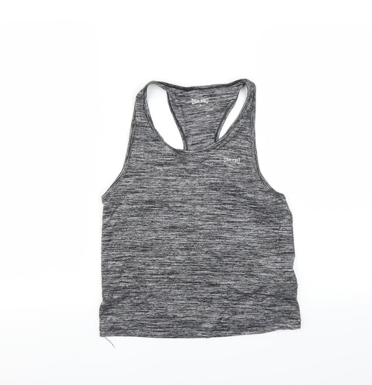 USA Pro Womens Grey   Basic Tank Size 6