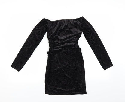 kiah Womens Black   Bodycon  Size 10  - glittery