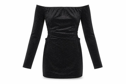 kiah Womens Black   Bodycon  Size 10  - glittery