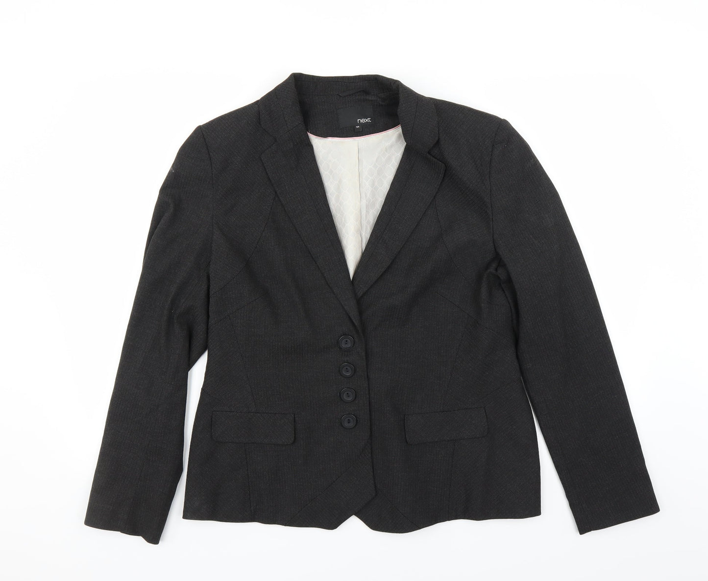NEXT Womens Grey   Jacket Suit Jacket Size 16