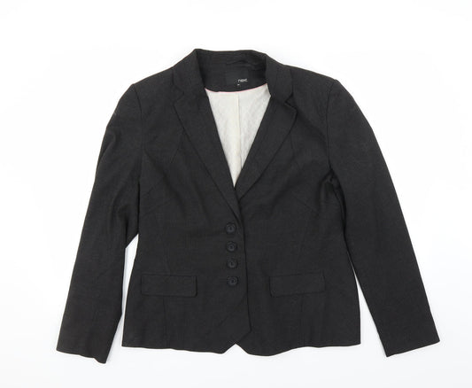 NEXT Womens Grey   Jacket Suit Jacket Size 16