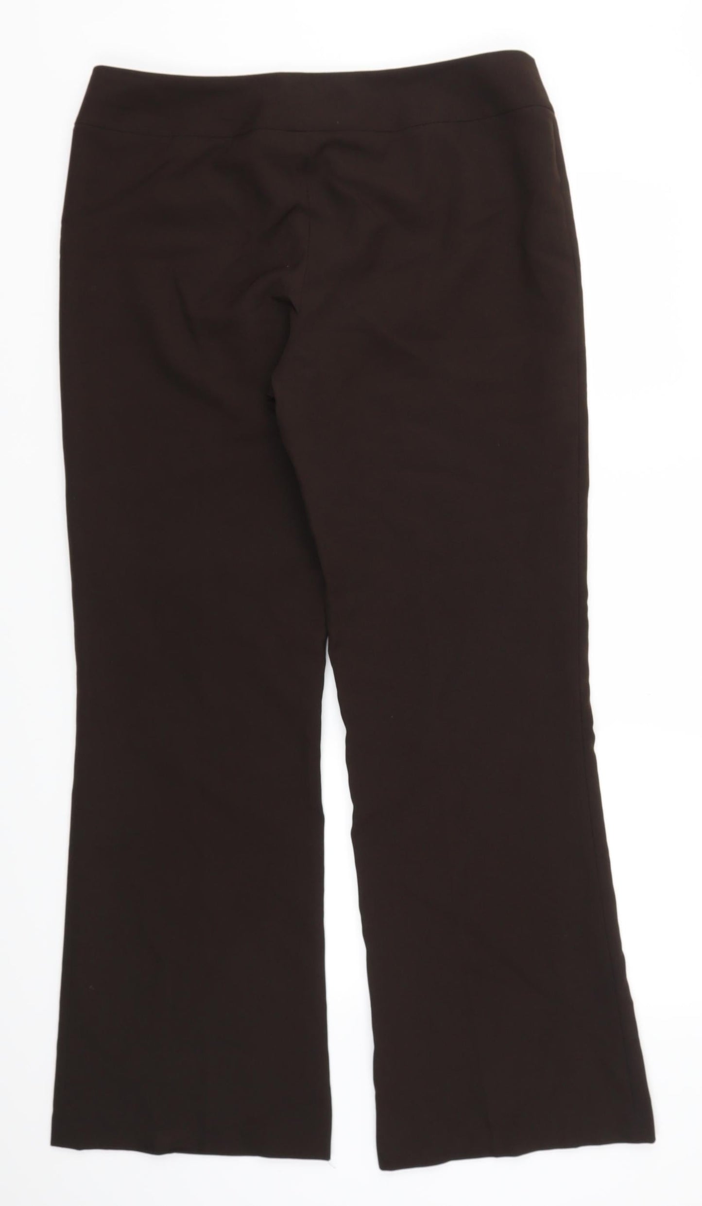 Womens UK Size 14 Atmosphere Regular Fit  Brown Trousers