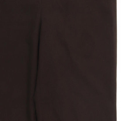 Womens UK Size 14 Atmosphere Regular Fit  Brown Trousers