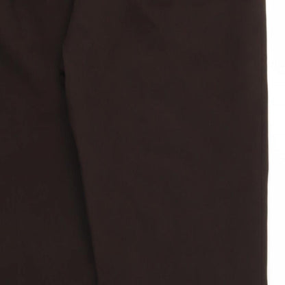 Womens UK Size 14 Atmosphere Regular Fit  Brown Trousers