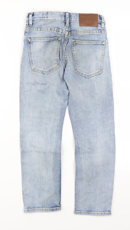 H&M Boys Blue  Denim Straight Jeans Size S
