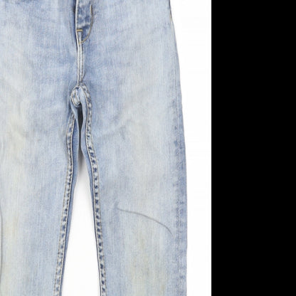 H&M Boys Blue  Denim Straight Jeans Size S