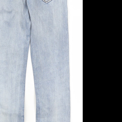 H&M Boys Blue  Denim Straight Jeans Size S