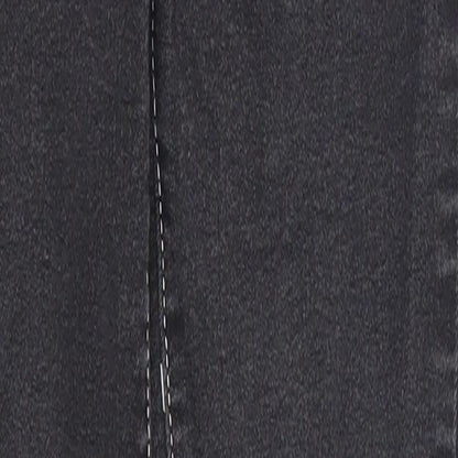 Pretty Little Thing Womens Grey  Denim Straight Jeans Size 6 L26.5 in