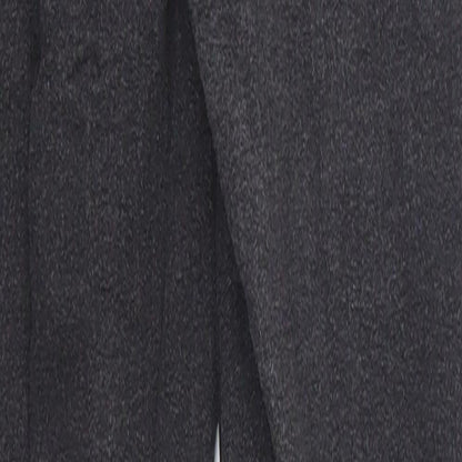 Pretty Little Thing Womens Grey  Denim Straight Jeans Size 6 L26.5 in