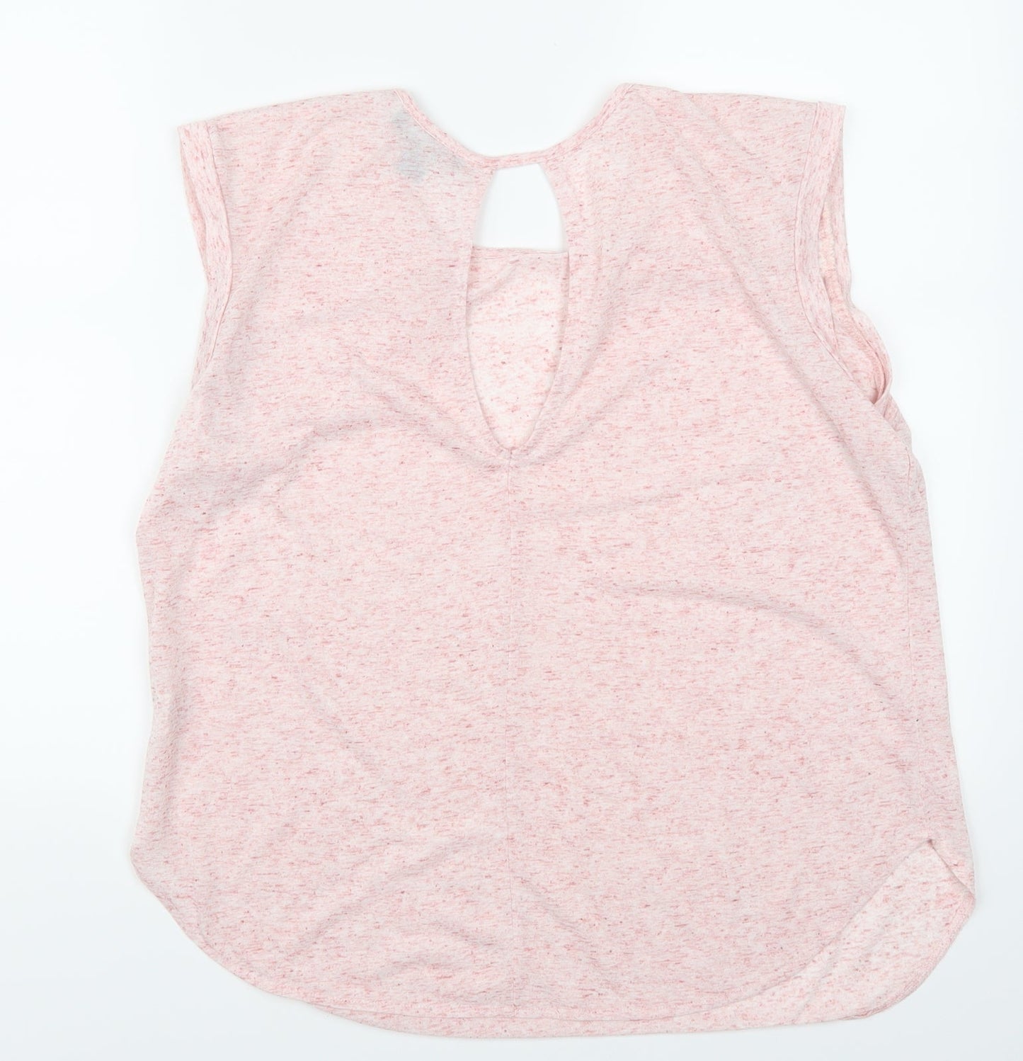 Womens UK Size 10 Atmosphere Pink Basic T-Shirt