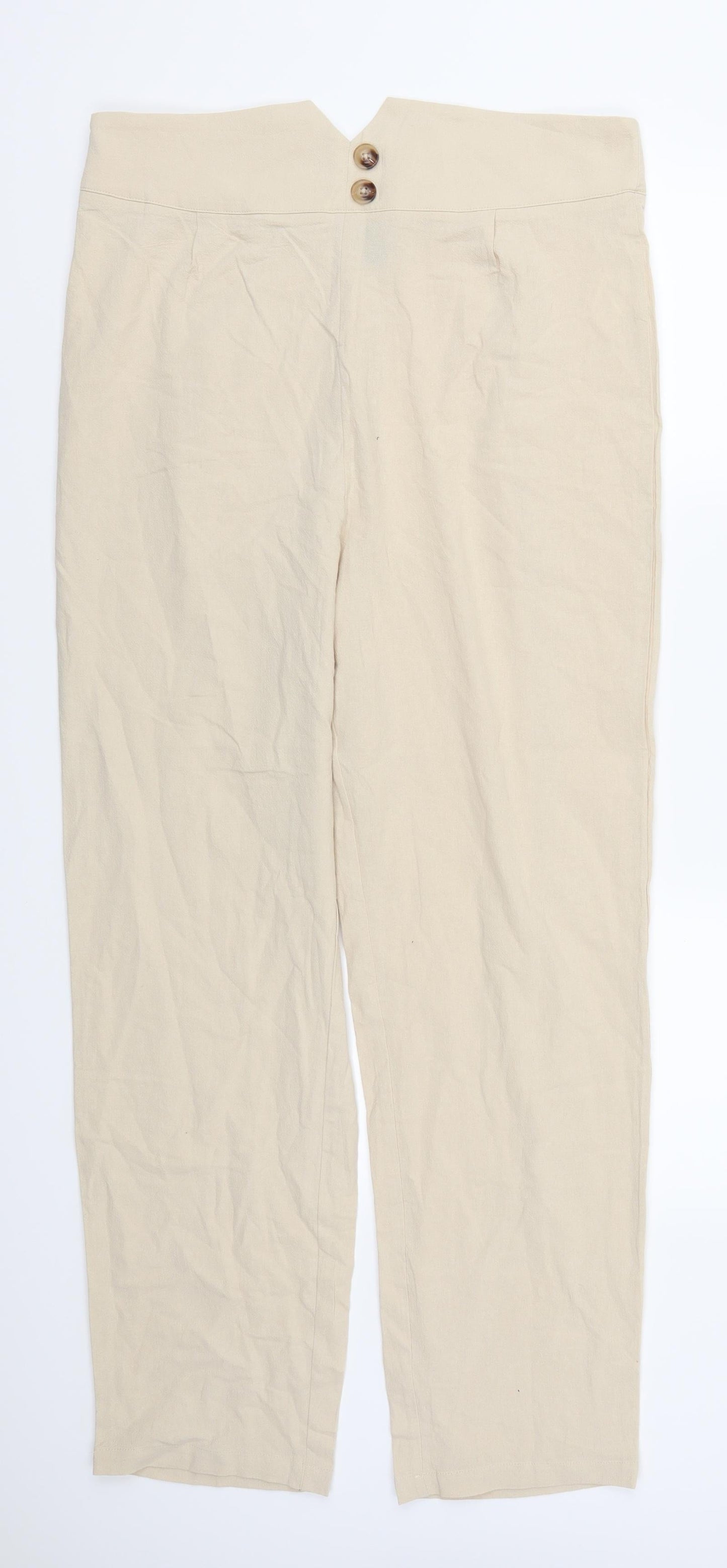 SheIn Womens Beige   Trousers  Size XL L28 in