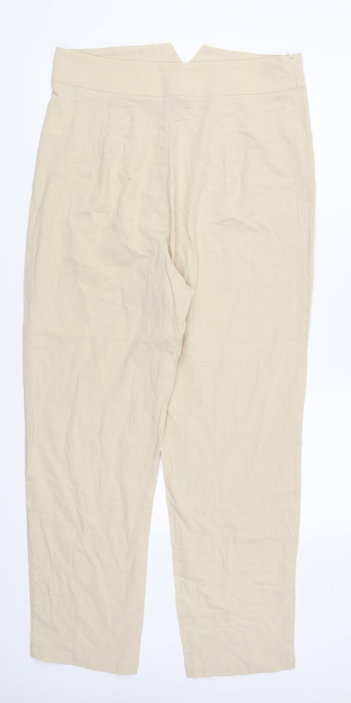 SheIn Womens Beige   Trousers  Size XL L28 in