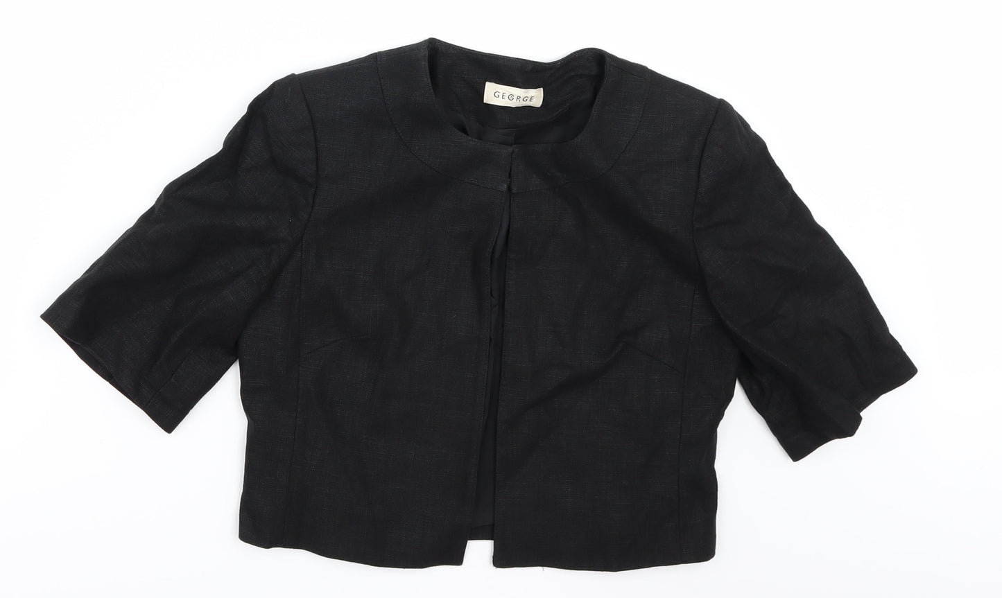 George Womens Black   Jacket  Size 8